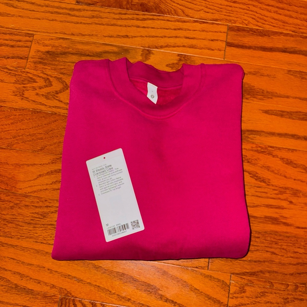 Lululemon W Steady State Oversized Crew